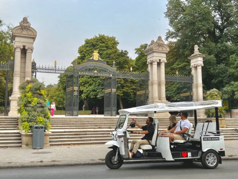 Madrid: City Highlights Private Tuk-Tuk Tour W/ Audio Guide - Tour Duration