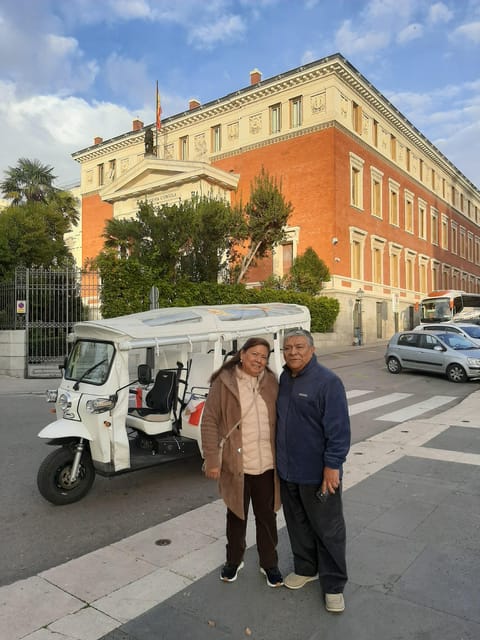 Madrid: Discover Madrid in Tuk-Tuk - Artistic and Cultural Destinations