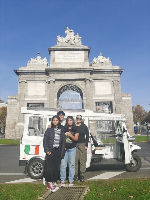 Madrid: Discover Madrid in Tuk-Tuk - Picturesque Vistas and Memorials