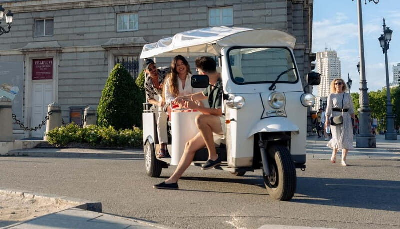 Madrid: Eco-Friendly, Private, and Unique Tuk Tuk Experience - An Authentic Way to Explore Madrid