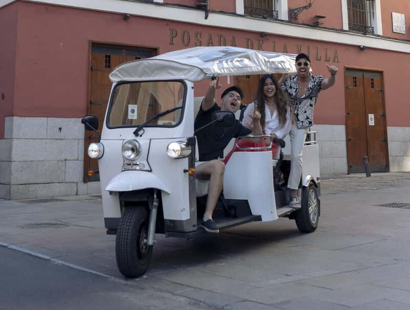 Madrid: Eco-Friendly, Private, and Unique Tuk Tuk Experience - What To Expect During Your Tour
