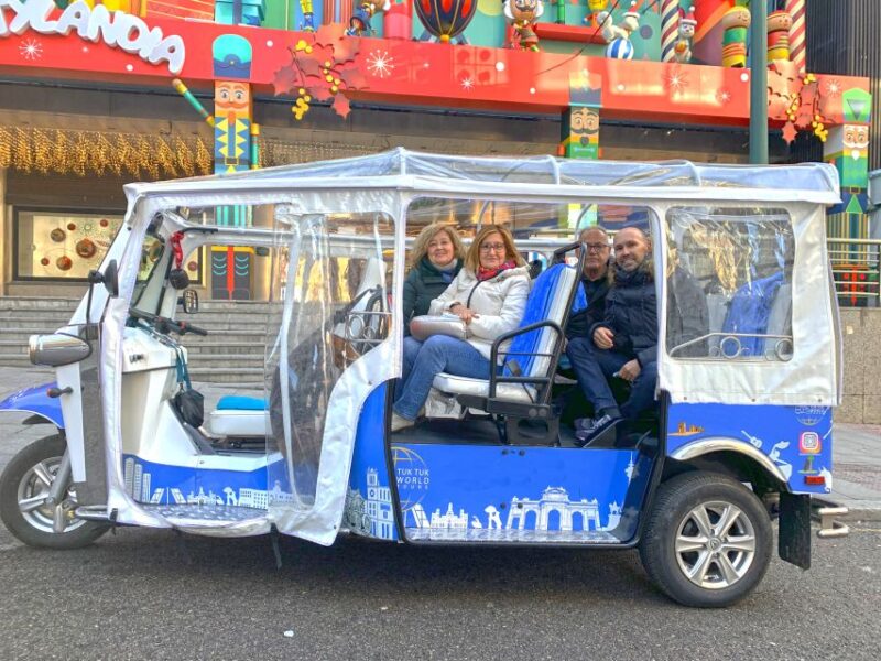 Madrid: Electric Tuk Tuk City Tour With Barrio De Las Letras - Explore Madrid De Los Austrias