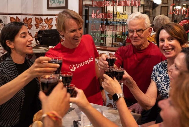Madrid: Evening Tapas Tour with 5 Delicious Stops & Drinks - Key Points