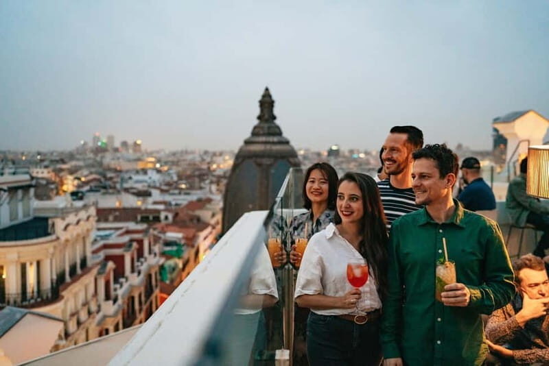 Madrid: Guided Tapas and Wine Tour with Rooftop Views - Key Points