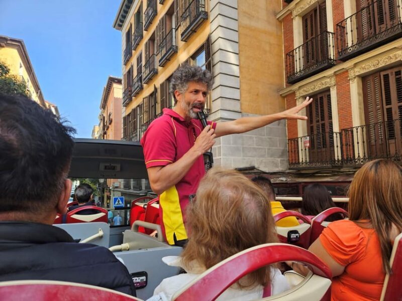 Madrid: Open-Top Big Bus Sightseeing Tour with Live Guide - The Experience in Detail