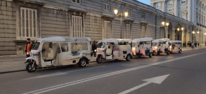 Madrid: Tuk Tuk Tour - the Historic Center (6 Seats Tuk Tuk) - Additional Information