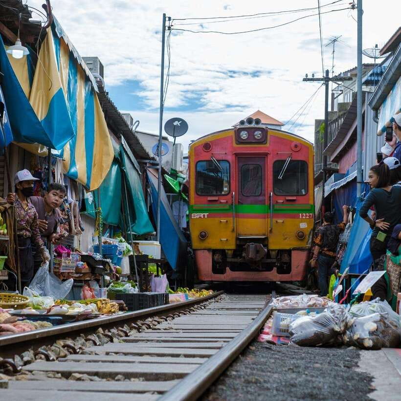 Maeklong Railway Market, Floating Market, and Salt Lake Tour - Tour Overview