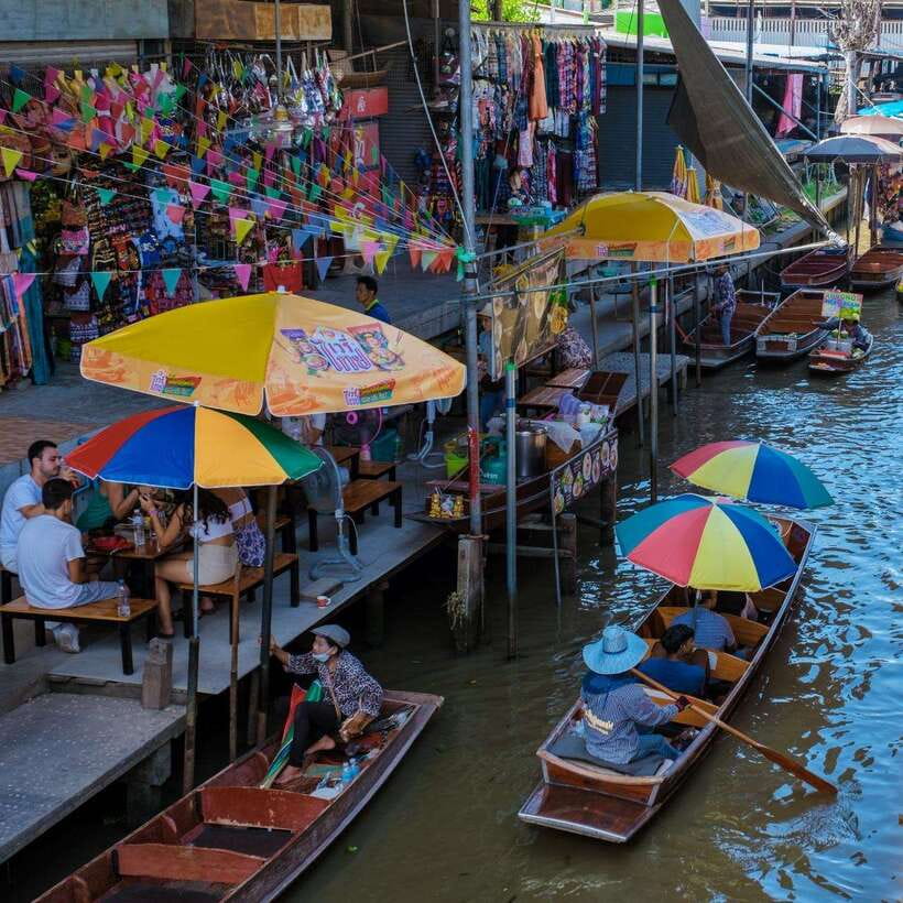 Maeklong Railway Market, Floating Market, and Salt Lake Tour - Transportation Options