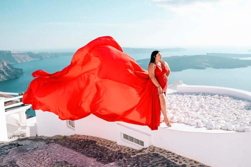 Magical Flying Dress Photoshoots in Oia or Imerovigli - FAQ
