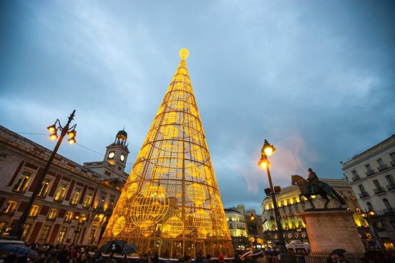Magical Madrid Christmas Walking Tour - Itinerary