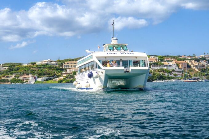 Mahon: Harbor Boat Tour With Underwater Viewing & Commentary - The Sum Up