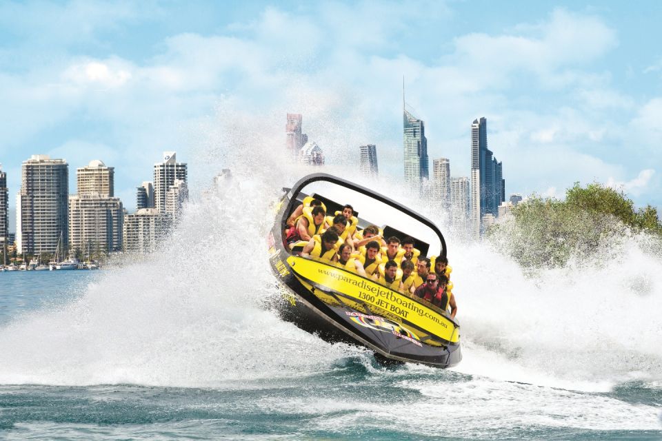 Main Beach: Gold Coast Jet Boating Adventure 55 Minutes - Key Points