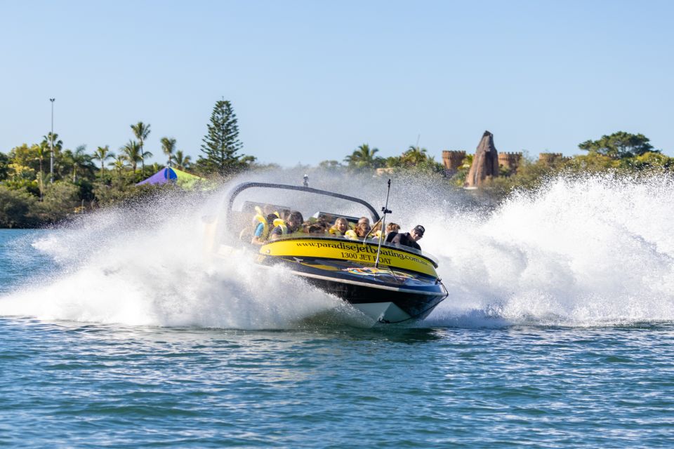 Main Beach: Gold Coast Jet Boating Adventure 55 Minutes - Booking Information