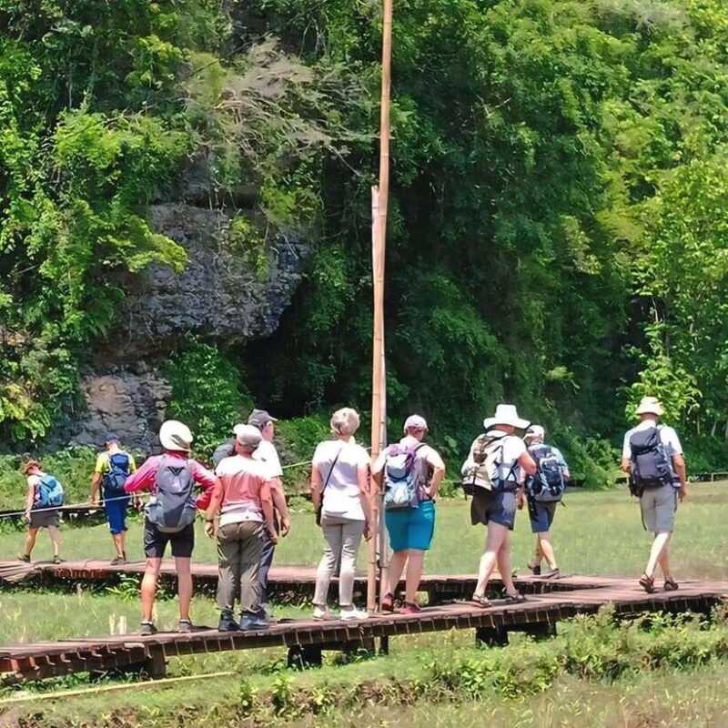 Makassar-Rammang Rammang Cycling, Boating, and walking - A Well-Rounded Day in Rammang Rammang