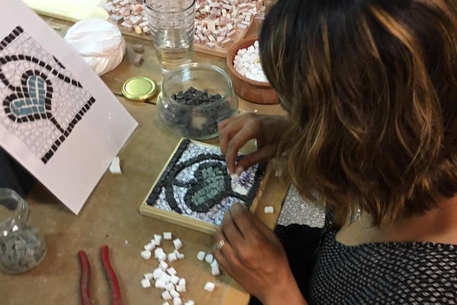 Make Your Own Athenian Mosaic Art Piece Souvenir to Take Home in Just 3 Hours! - Instructor Support
