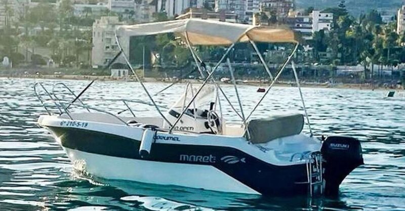 Malaga: 5-Seater Speedboat Boat Rental Without a License - Boat Features and Inclusions