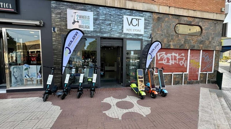 Malaga: Explore Malaga on a Solar Scooter - The Sum Up