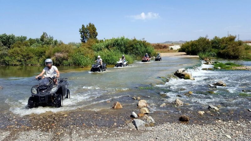 Malaga: Land and River Guided Quad Tour 1-Hour (2-Persons) - Terrain and Off-Road Adventure