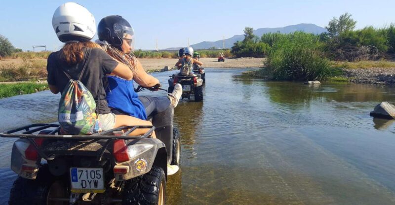 Málaga: Off-Road 2-Seater Quad Tour Through Land and River - Exploring Málagas Diverse Landscapes