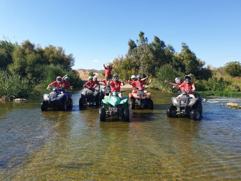Málaga: Off-Road 2-Seater Quad Tour Through Land and River - Crossing the Guadalhorce River