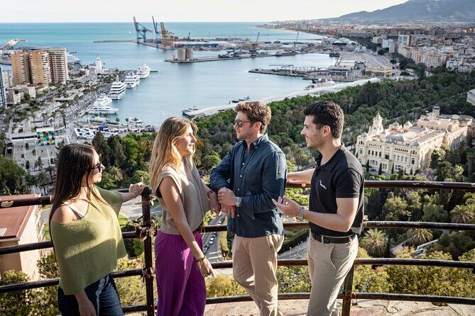 Malaga Walking Tour, Gibralfaro, Alcazaba & Catamaran Cruise - Coastal Relaxation: The Catamaran Cruise