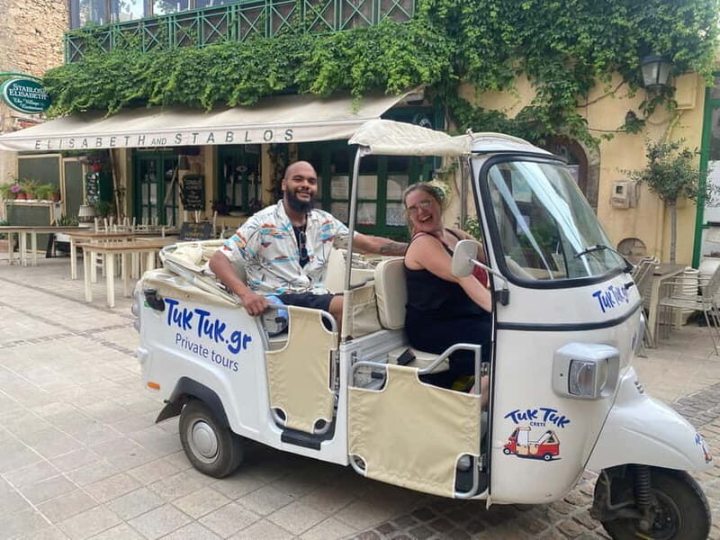 Malia: Sissi and Beyond Tuk Tuk Tour with Raki and Honey - Key Points