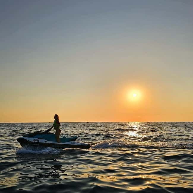 MALLORCA: JET SKI TO ES CALÓ DES MORO, CALA D'OR. - Key Points