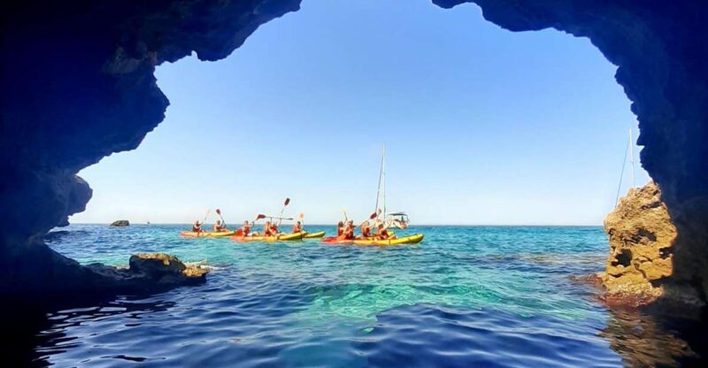 Mallorca: Sea Cave Kayaking Tour With Snorkeling and a Snack - Snorkeling in Turquoise Waters