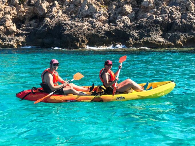Mallorca: Sea Cave Kayaking Tour With Snorkeling and a Snack - Kayaking Equipment and Safety Measures