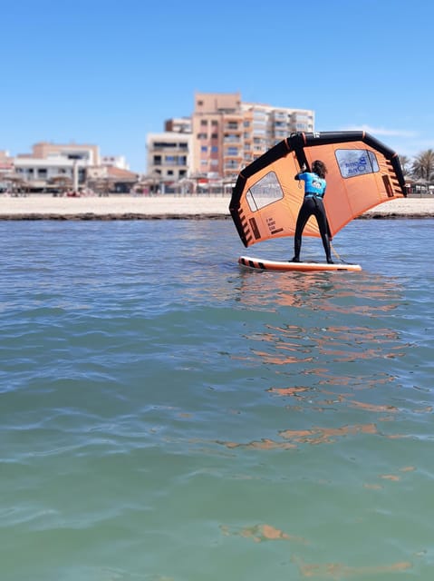 Mallorca: Wing Foil Lesson (90min) - Instructor and Skills Development
