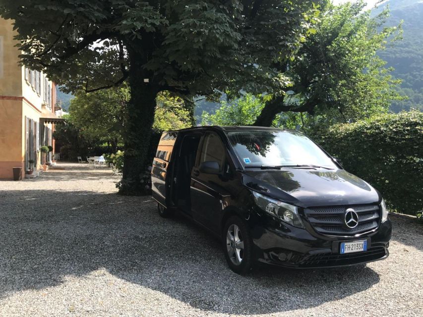 Malpensa To/From Como/Cernobbio/Moltrasio - Transfer Details