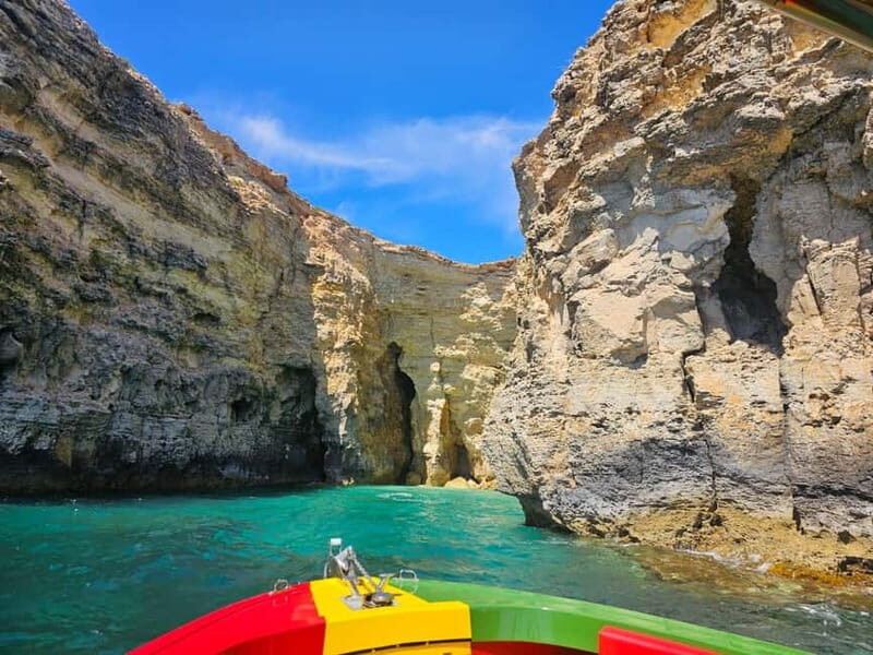 Malta: Blue Lagoon, Crystal Lagoon & Caves Private Speedboat - Key Points