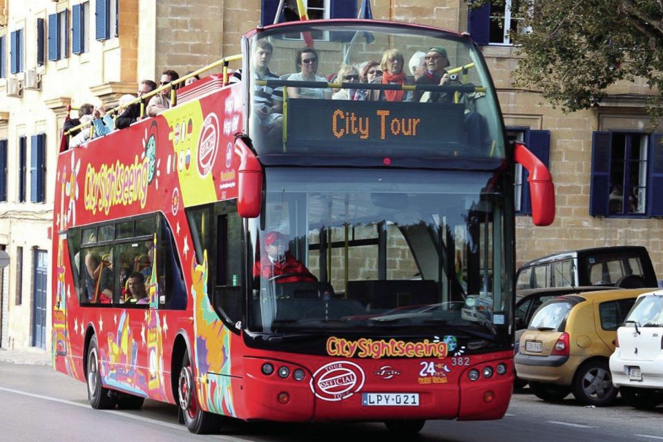 Malta: City Sightseeing HOHO Bus Tour & Optional Boat Tour - What to Expect: The Itinerary Details