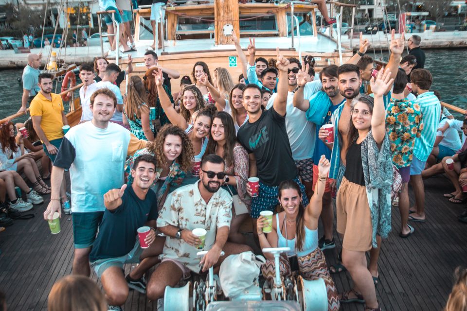 Malta: Lazy Pirate Boat Party with Drinks & Food - Key Points