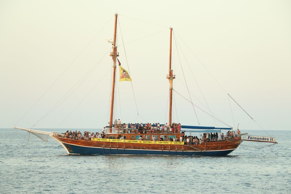 Malta: Lazy Pirate Boat Party with Drinks & Food - The Route and Stops