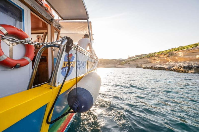Malta: Marsaskala Luzzu Boat Tour with St. Peter's Pool - The Sum Up