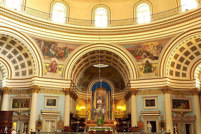 Malta Private tour: 5hr Mosta Dome, Mdina, Dingli Cliff's & Blue Grotto - Key Points