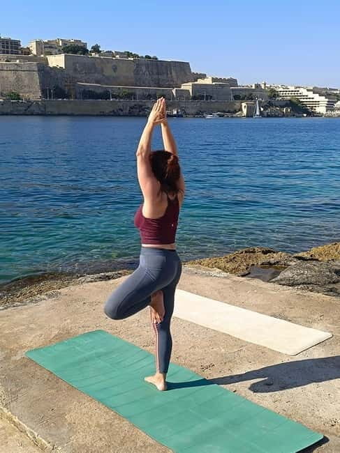 Malta: Private Yoga class close the Sea - The Location: Fort Manoel and the Coastline
