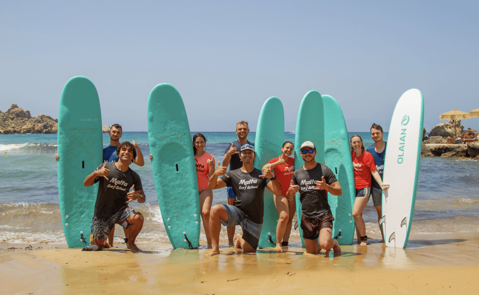 Malta Surf School, Beginner Surf Lessons - The Equipment and Price Point