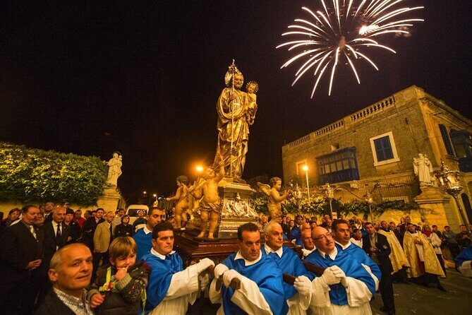 Malta Village Fireworks Evening Tour - Key Points