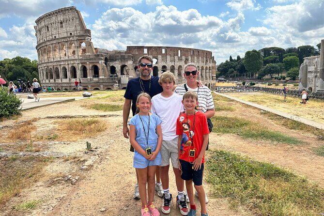 Mamma Mia! Colosseum & Roman Forum Tour & Kid-Friendly Activities - Key Points
