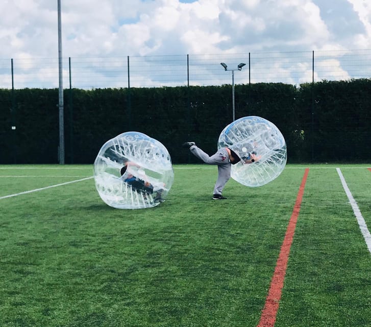 Manchester: Bubble/Zorbing Football Reservation Deposit - The Sum Up