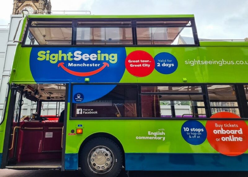 Manchester: City Bus Tour - Audio Guides and Amenities