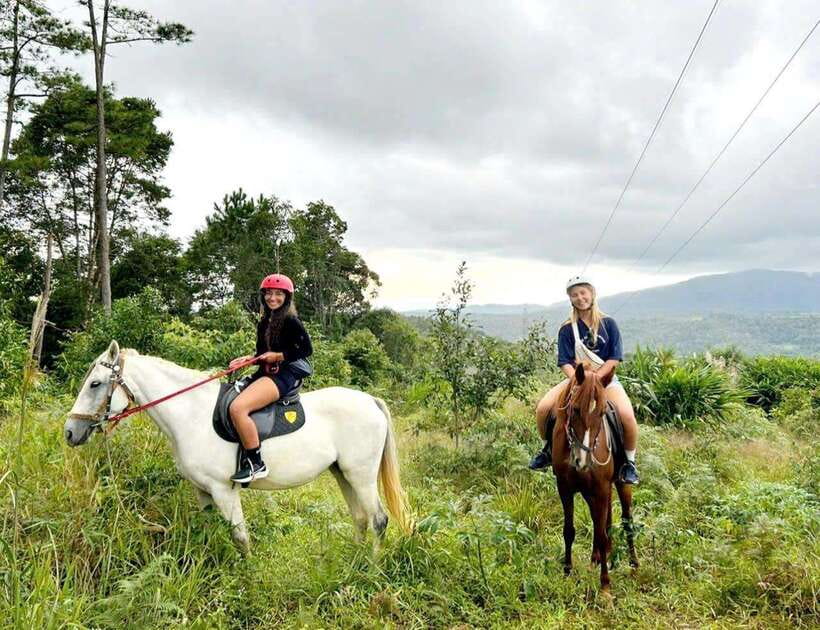 Mang Den: Horse Riding Tour With Drinks & Pickup - Key Points