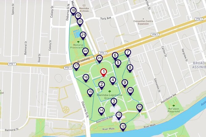 Manitoba Legislative Grounds: a Smartphone Audio Tour & Trivia Challenge - Accessibility & Participation