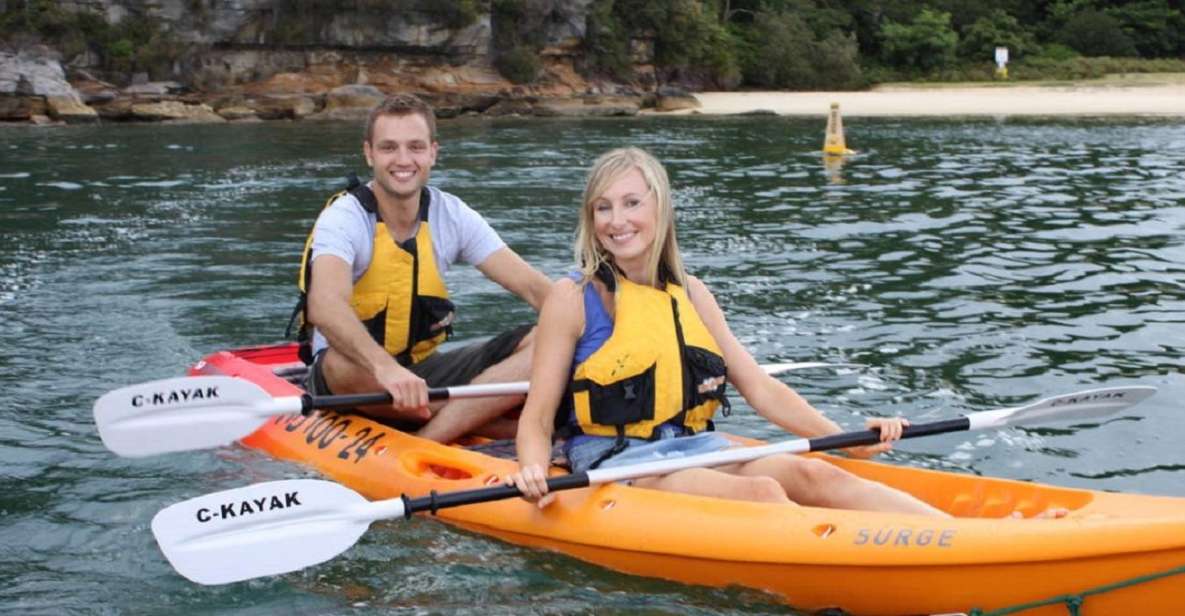 Manly: 4-Hour Double Kayak Hire for 2 People - Inclusions