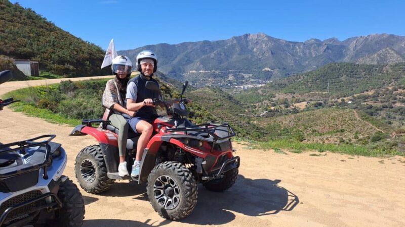 Marbella: Panoramic Quad Tour. Price per Quad, €170 - Key Points