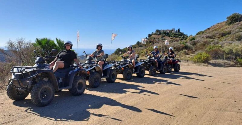 Marbella: Panoramic Quad Tour. Price per Quad, €170 - Panoramic Views of the Costa Del Sol, Gibraltar, and Africa