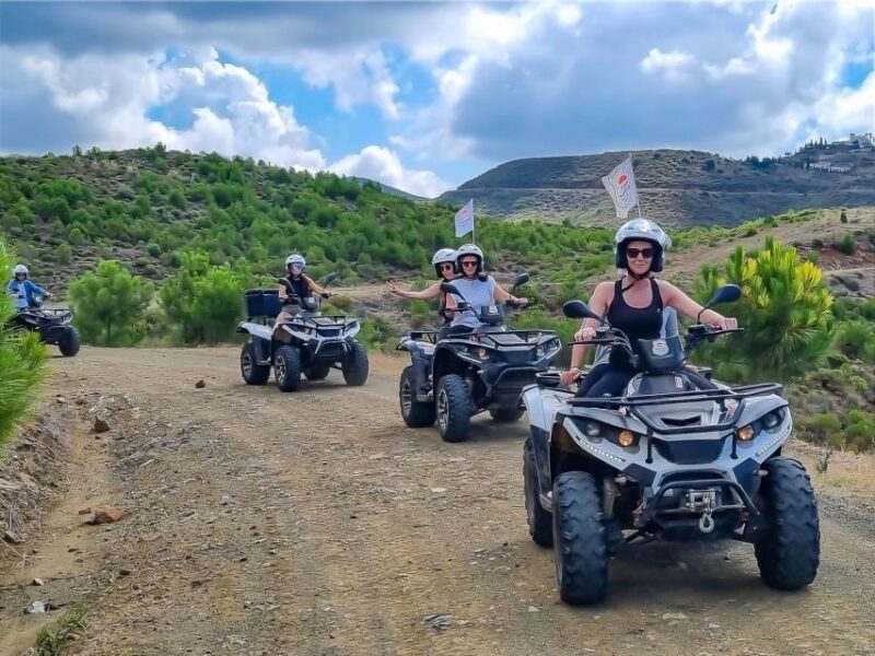 Marbella: Panoramic Quad Tour. Price per Quad, €170 - Swim in the Crystal-Clear Waters of Rio Real
