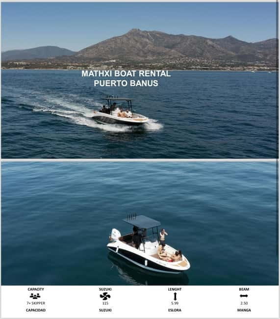 Marbella: Private Boat Rental with Skipper and Banana 2-8hrs - Frequently Asked Questions